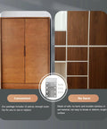 12 Pack Stainless Steel Straight Brackets for Furniture shown with wooden cabinets highlighting burr free edges.