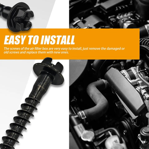 Air Box Screw And Air Filter Housing Retaining Bolts Heavy Duty Rust Resistant Steel Fasteners For Jeep Dodge Chrysler Chevy Pontiac
