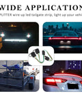 17.5 Inch 4 Pin To 4 Pin Trailer Light Wiring Connector Adapter Y Splitter Cable used in various lighting setups