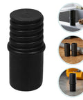 4 Pack 22mm Threaded Broom Handle Tips Replacement Kit Heavy Duty Plastic Multi Tool Adapters close-up and usage examples