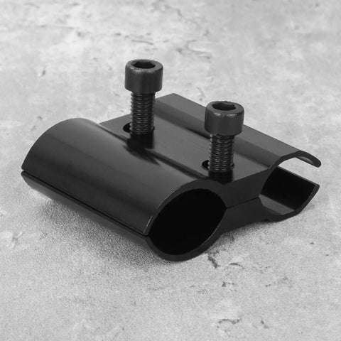 Black aluminum 2 Pack Black Tube Barrel Mount Holder For Flashlight And Laser Torches With Hex Wrench