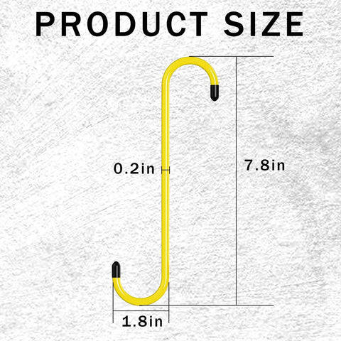 2 Pack Brake Caliper Hanger Tool Set With Rubber Tips Durable Steel Rust Proof Finish 7.87 Inch Long Hangers size chart