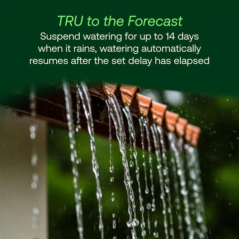 Program-Based Indoor Irrigation Controller With WiFi Ready Capability And 6 Zone Scheduling rain delay feature promo