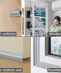 118 Inch Window Weather Stripping And Door Seal Strip Self Adhesive PU Foam Insulation in various uses.