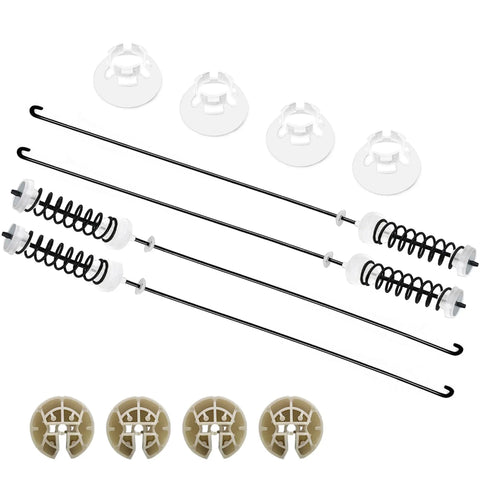 Washer Suspension Rod Kit 4 Pcs Replacement For Top Load Washers Keeps Tub Stable During Unbalanced Loads W10780048 parts