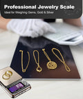 Ultra Portable Digital Coin Scale With Six Hundred Gram Capacity And Zero Point Zero One Gram Precision used for jewelry