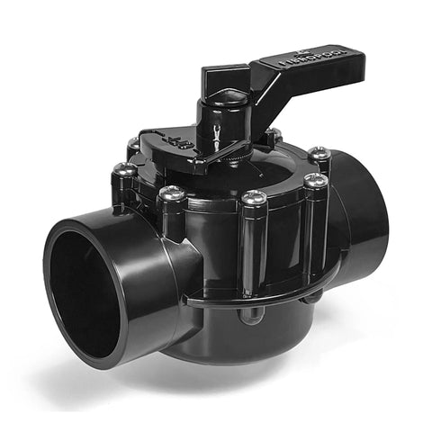 Must-Have 1.5 Inch Inline Pool Diverter Valve 2-Way CPVC Slip Valve With Non-Lube PTFE Seal for Pools Spas Heaters Saltwater Systems