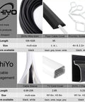 Zhiyo cable management products including wire loom and floor cable cover