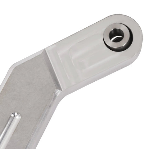 Beefed Up Lower Radius Rods Arched Arms For RZR XP 1000 RS1 And Turbo 2014 2023 Aluminum Silver Finish Upgrade With 10mm Version 2014 2017 And 12mm Version 2017 2023 close-up