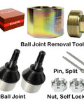Beefed Up Ball Joint And Tool Kit For Polaris UTVs Including Sportsman Ranger RZR Models Built To Handle Tough Trails With Precise Fit For 335 400 450 500 570 600 700 800 300 400L And More. Ball joint removal tool kit with two ball joints and split pins