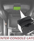Center Console Armrest Latch Replacement For Dodge Ram 1500 2500 3500 4500 5500 2013 2014 2015 2016 2017 2018 in car illustration