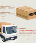 Image showing two packages of Broview heavy duty 40 Gallon Storage Bins With Lids 10 Pack Foldable Stackable Totes.