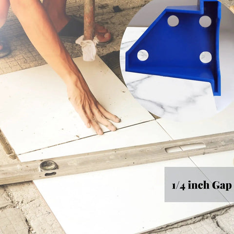 Flooring Spacers 1/2 Inch And 1/4 Inch Pack Of 40 For Laminate LVP Vinyl Plank Engineered Floating Installations DIY Friendly Gap Setting And Quick Alignment Anywhere in use during tile installation, focus on 1/4 inch gap.