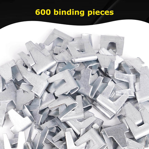 600 wire cage clips for Heavy Duty Fence Pliers With 600 Wire Cage Clips J Clip And Snap Ring Fasteners 6.7 Inch Pliers