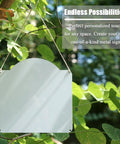 Six Pack Ten Inch Sublimation Metal Sign Blanks For Doors And Walls Two Sided Aluminum Address Plaque Hangers with Jute