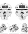 4 Pack Zinc Alloy Flip Board Hinges Nickel Plated For Cabinet Doors And Fold Down Cupboard Doors Heavy Duty Rust Resistant Butt Hinges