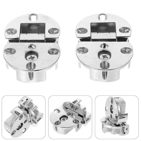 4 Pack Zinc Alloy Flip Board Hinges Nickel Plated For Cabinet Doors And Fold Down Cupboard Doors Heavy Duty Rust Resistant Butt Hinges