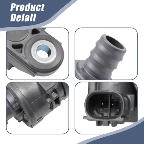 Heavy Duty Coolant Water Bypass Control Valve close-up showing ports and connectors, designed for Toyota and Lexus platforms.