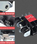 200A Automatic Transfer Switch With Handle For 250V 2 Pole Generator Replacement Part 0L2911 0D9618 Compatible Switch Assembly Built For Standby Power And Home Backup Systems Heavy Duty Easy Install Bridge Between Utility And Generator close-up