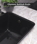 Oil Rubbed Bronze Tub Drain Trim Set Conversion Kit displayed in modern bathroom setting