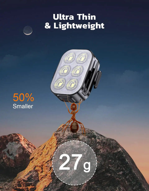 Ultra Slim USB Rechargeable Bike Lights Front And Rear Set for Night Riding IP65 Waterproof, lightweight design with ant.