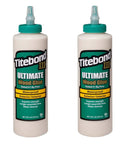 Premium Tan Wood Glue Offering Heavy Duty Grip For Diy Builders Waterproof And Fast Curing Formula Non Toxic Adhesive For Workshop Projects That Bonds Solid And Survives The Elements 16 Oz. two bottles