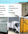 Heavy Duty Trailer Hasp Bolt Kit 8 Piece Set includes various applications like cargo trailers, trucks, and storage containers.