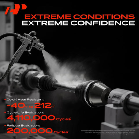 Testing of Front CV Axle Shaft Assembly Pair for Honda Pilot 2009-2011 and Acura MDX 2007-2009 V6 3.5L 3.7L under extreme conditions