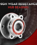 2 Pack Front Wheel Bearing Hub Assembly Replacement For Audi And VW Cars With ABS 5 Lug Fits A3 Quattro TT Beetle CC Golf GTI