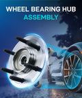 Front Wheel Bearing And Hub Assembly For 2011-2014 F-150 Expedition Navigator 6 Lug 4WD With ABS Replacement Part 515142