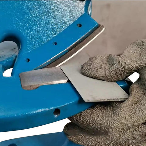 Badass Throatless Shear Cutting Tool With Dual Rotating Blades For Smooth Edges And Tight Cuts Through Aluminum Alloy And Steel Plate Sheet Metal Fabrication Dope Gear