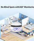 Top Shelf Smoke Detectors And Emergency Fire Alarms Built For Instant Photoelectric Monitoring Alongside A Punchy Eighty Five Decibel Siren Coupled With Absolutely No Sweat Magnetic Mounting Tools Providing Six Pack Home Coverage in a 360° monitoring setup.