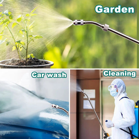 Replacement Sprayer Wand For Ryobi 29 Inch Sprayer With Adjustable Nozzle used for garden, car wash, and cleaning.