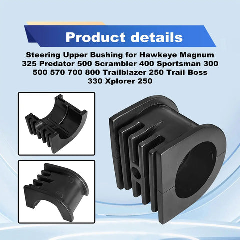 Polaris Upper Steering Stem Bushing Replacement For ATV And UTV Durable ABS Plastic Post Bushing Easy Install Long Lasting