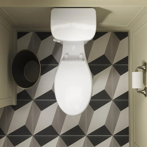 Hella Smooth Quiet Close Elongated Toilet Seat Featuring Dead Silent Lids And Grip Tight Hardware For Zero Slam Operation In Crisp White For Swift Bathroom Renovations