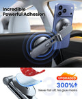 Tesla Phone Mount With Ultra Strong Magnet Power Foldable Hidden Car Holder For MagSafe Car Mount Fits All Phone Sizes