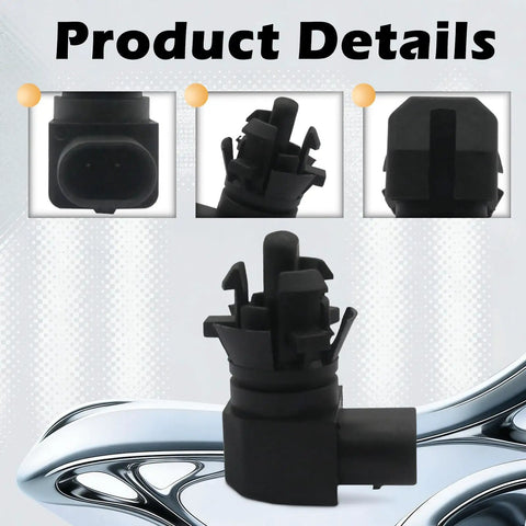 Heavy Duty Ambient Air Temperature Sensor Replacement Slick Drop In Install Built Hella Tough For Gm Vehicles 2015 To 2022 Yukon Sierra, close-up view of connector.