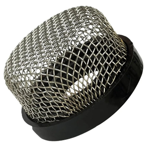 Do-It-All Stainless Steel Strainer Three Quarter Inch Inline Wire Mesh Debris Filter for Livewell Pumps and Garden Hose Systems