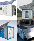 Heavy Duty Commercial Walk In Cold Storage Room Featuring Solar Cooling Panels For Meat Seafood And Food Processing Built Tough To Keep Inventory Crisp All Day Long, showing multiple angles and designs.