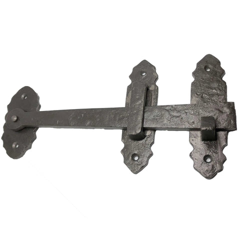 Antique Style Bronze Door Bolt Latch 10 Inch DB126 with vintage cast iron finish for gates and doors