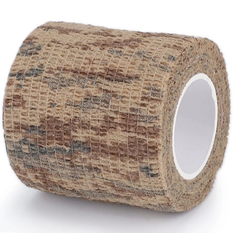 4 Roll Camo Tape Set For Outdoor Gear And Camping 2 Inch Wide By 14.76 Feet Each Roll Self Adhesive Breathable Protective Camouflage Wrap