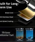Ball Bearing Fishing Swivels 30/50 Pack For Saltwater And Freshwater, Smooth 360 Rotation Reduces Line Twist, Dope Pro-Grade Upgrade For Faster, Smoother Retrieves And Fewer Tangles, Heavy-Duty Stainless Steel Build For Every Angler. 304 stainless steel, brass core, black nickel coating, 72-hour saltwater test