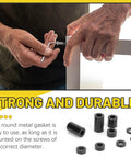 65 Piece Round Black Aluminum Spacers Kit With 8 Sizes Inner Diameter 3.1 mm Outer Diameter 6 mm used in frame assembly