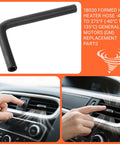 Premium Molded Heater Hose For GM Vehicles -40F To 275F, OE Style Fit, showing curved design and installation in car vent system