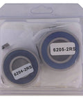 Heavy Duty Wheel Bearing Kit Replacement For UTVs, ATVs, And Dirt Bikes With ABEC3 Precision TC Double Bearings package