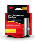 3M High Temperature Flue Tape, aluminum foil tape, 1.5 in x 5 yd for hot air ducts