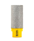 25mm diamond milling bit, dry core drill bit for enlarging and shaping holes in porcelain, ceramic, granite, marble, ideal for beveling.
