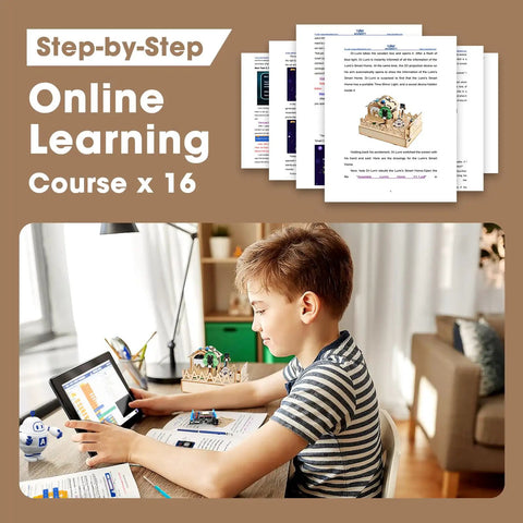 Dope IoT Smart Home Coding Kit For Teens And Adults, Arduino And Scratch Compatible STEM Toy Set For online learning