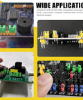 300Pcs Jumper Cap Kit 2.54mm 2.0mm 1.27mm Mixed Colors on PCB and motherboard for Arduino Raspberry Pi projects