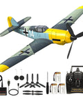 WWII Warbird RC Plane Ready To Fly For Adults And Teens 14 Plus, with 4 Channel Remote and accessories displayed